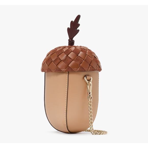 Kate Spade Take a Hike 3D Acorn Crossbody Women’s NWT - Picture 3 of 4